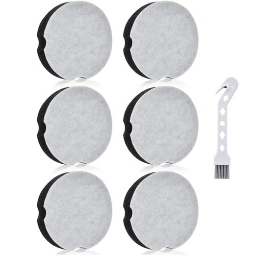 6 Pack Vacuum Filter for Bissell PowerForce Compact Lightweight Upright 1520 2112, Replacement Filters for Bissel Turbo Bagless 2690 Cleanview 3437 3508 Vacuum Cleaner, Parts #1604896/160-4896 -  Artraise