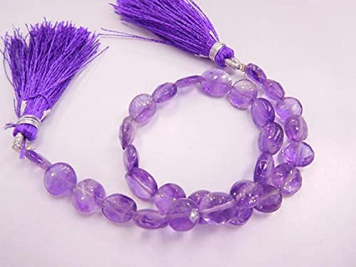 Améthyste en perles de 7-10 mm pour création de bijoux de lithothérapie