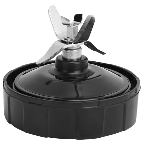 Luatoxry Cuchilla de repuesto de 6 aletas, cuchillas de repuesto para licuadora de 3.9 x 3.3 pulgadas, cuchillas extractoras de acero inoxidable para licuadoras compatibles con extractor Nutri de 900