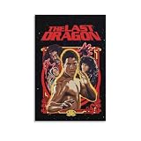 EHYXTEGX Movie Poster The Last Dragon Poster Canvas Wall Art Bedroom Decor Office Room Kitchen Decor Gift 8x12inch(20x30cm)