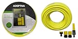 ADEPTNA Premium 25 Meter Garden Yellow Reinforced PVC Hose Pipe Reel Watering Hosepipe 3 Layer Hose with Nozzle and Fittings - Image 4