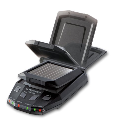 セルスター レーダー探知機 ALPHA-F5V ソーラー型 16バンド...