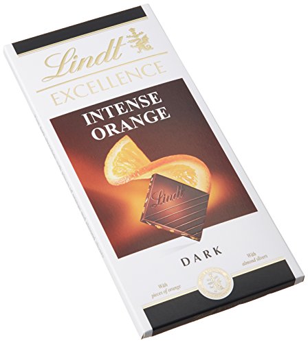 Lindt Excellence Orange Intense Chocolate, 100g