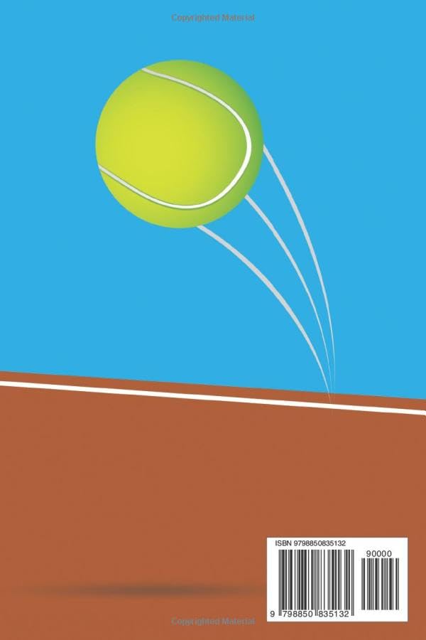 Miniatura 2 de Tennis Trivia Book 500 Questions with Answers to Test Your Knowledge of Tennis Rules, Legends of The Game, Statistics, Tournaments, Tennis History,