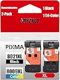 PRYZALO BH-2 CH-2 Remanufactured printhead Replacement for Canon PIXMA G4210 G4200 G3202 G3200 G2200 G1200 MegaTank All-in-One Printer Head Ink cartridges 8021XL and 8009XL