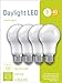GE Lighting LED Light Bulbs, A19 Standard Bulb, 6 Watts (40 Watt Equivalent) Daylight, Medium Base, Non-Dimmable (4 Pack)