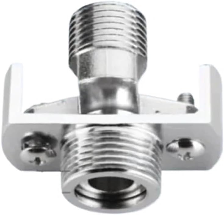Bathroom Hardware Accessories Shower Curved Feet Connectors Household Wall Mounted Replacement Angle Valve Header Conversion(Style J-one Piece)