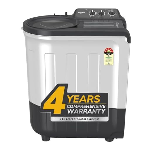 Whirlpool 6.5 Kg 5 Star Magic Clean Semi-Automatic Top Loading Washing Machine (MAGIC CLEAN 6.5 GREY, 4 Year Comprehensive Warranty, 1400 RPM Motor, 5 Year Motor Warranty)