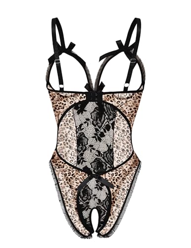 Image of Avidlove Women One Piece Lingerie Sexy Lace Babydoll Mini Bodysuit