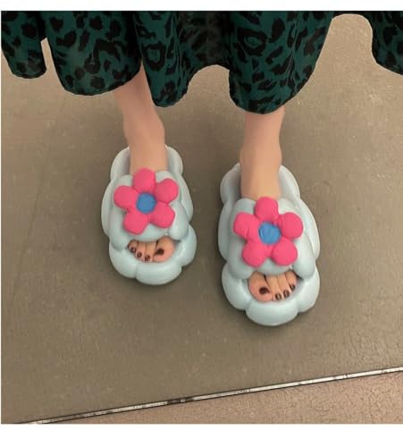Floral Slippers Flower Slipper Preppy Home Slippers Indoor Slippers For Kids Women Men Girls2