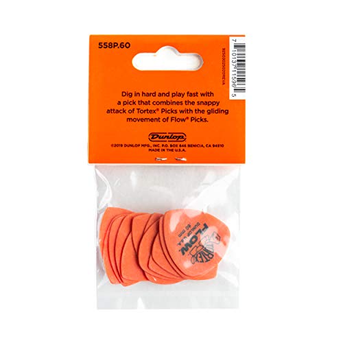 Dunlop 558P060 Médiators Tortex Flow Standard 0,60mm sachet de 12 - Les Beatles, Paul McCartney, John Lennon, RIngo Starr, George Harrison Dunlop 558P060 Médiators Tortex Flow Standard 0,60mm sachet de 12 – Image 6