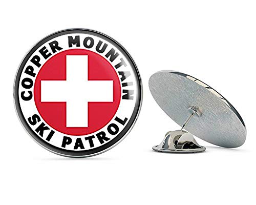 Round Copper Mountain SKI Patrol (co Colorado Snow) Metal 0.75