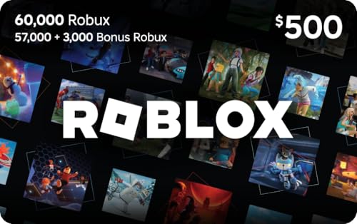 Roblox Digital Gift Card - 60,000 Robux [Includes Exclusive Virtual