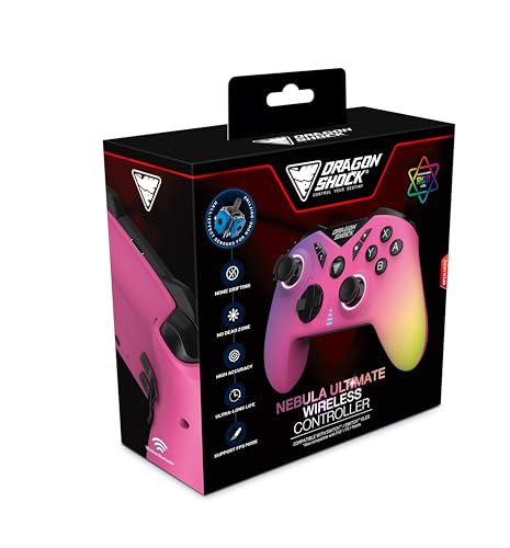 Mando DragonShock Nebula Ultimate inalámbrico PC controlador con batería recargable 2