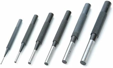 Priory - 135-S6 Parrallel Pin Punches in Wallet Set 6 Piece