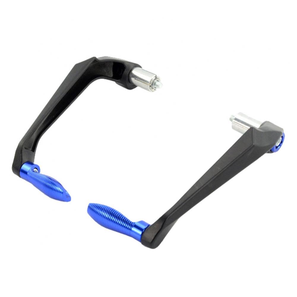 Lpuytrb Blue Brake Guard Lever 2Pcs Aluminium Alloy Motorcycle Brake Clutch Lever Handlebar Protector Guards
