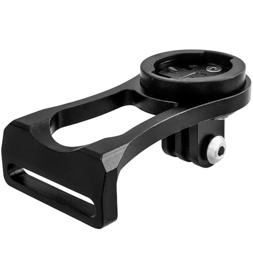 Eyech Bike Out Front Computer Mount Bracket for Road & MTB, Universal Handlebar Extension Base for Speedometers, GPS Computers, and Cycling Accessories