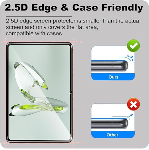 Image of VERTUS Premium Tempered Glass Screen Protector for OnePlus Pad GO 11.35 inch with Anti-Scratch & Smudge Proof Coating
