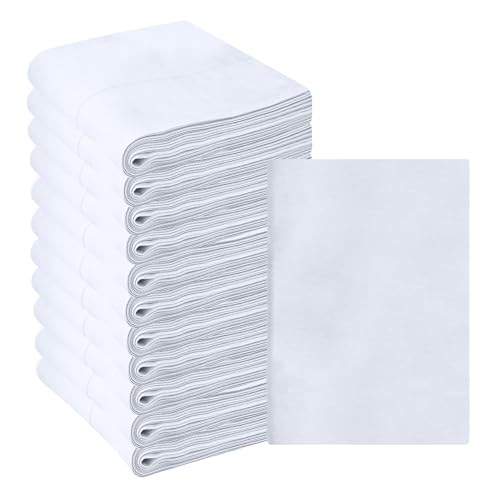 Linteum Textile Birdseye Cloth Diaper Rags [Pack of 12/ White]