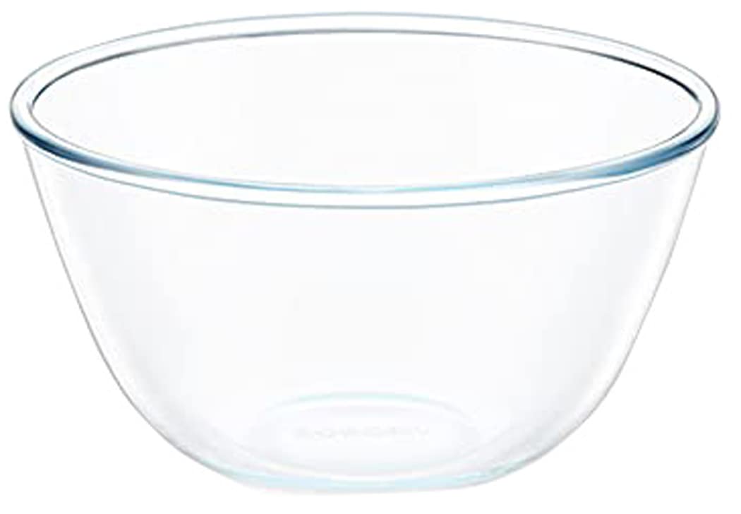Buy Borosil Glass Mixing & Serving Bowl, Oven & Microwave Safe Bowl, 2.5 L, Borosilicate Glass