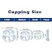 Silicone Cupping Therapy Sets - Anti Cellulite Massage Cups for Cellulite Cupping - Vacuum Suction Cupping Cups for Muscle and Joint Pain Cellulite & More(Clear, 4)