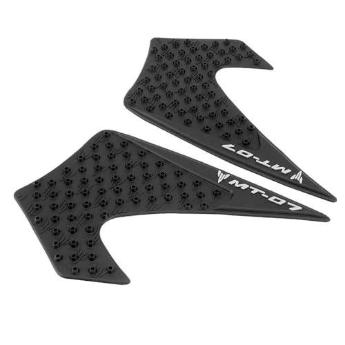Protection réservoir moto MT07 évitant les rayures : kit genouillères antidérapantes latérales
