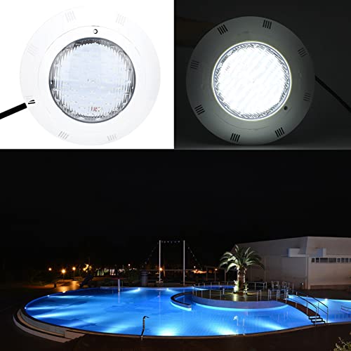 CHICIRIS Luces Subacuticas para Piscinas con Luz de Color de 40W 360 LED, Fabricadas con Carcasa de Plstico con Relleno de Resina, Adecuadas para Piscinas Frescas o saladas