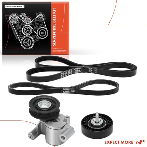 Kit de correa serpentina Ford Explorer y Edge, componentes de transmisión de motor A-Premium 7