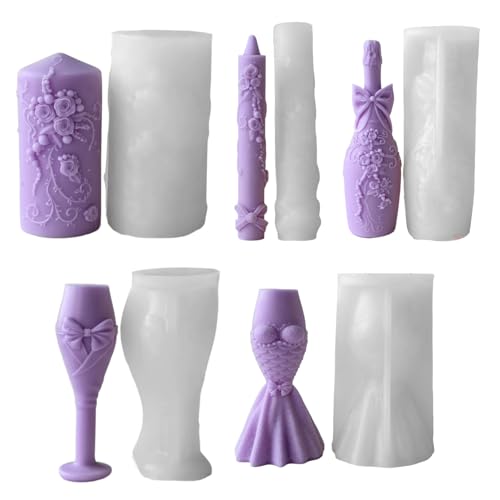 Moule en silicone pilier de mariage pour chocolat et savon