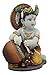 Ebros Hindu God Baby Krishna Vishnu Stealing Butter Yogurt and Milk from The Gopis Statue 4.25