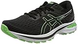 Fabric ASICS Herren 1011A983-006_44,5 Running Shoes, Black Bright Lime, 44.5 EU