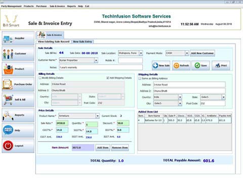 Bill Smart - Gst Compliant, Billing, Invoicing, Software Billing For Construction & Building Material Stores, Inventory & Accounting Software - Image 2