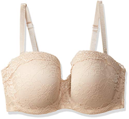 Image of Marks & Spencer Women's Synthetic Strapless Full-Coverage Padded Wired Bra