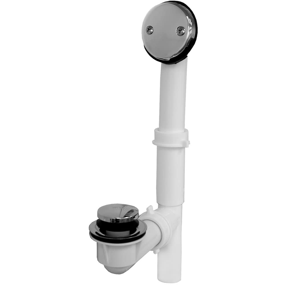 Sistema de desagüe para bañera tubular de PVC Jones Stephens con tapón de pie Cp Toe Touch duradero