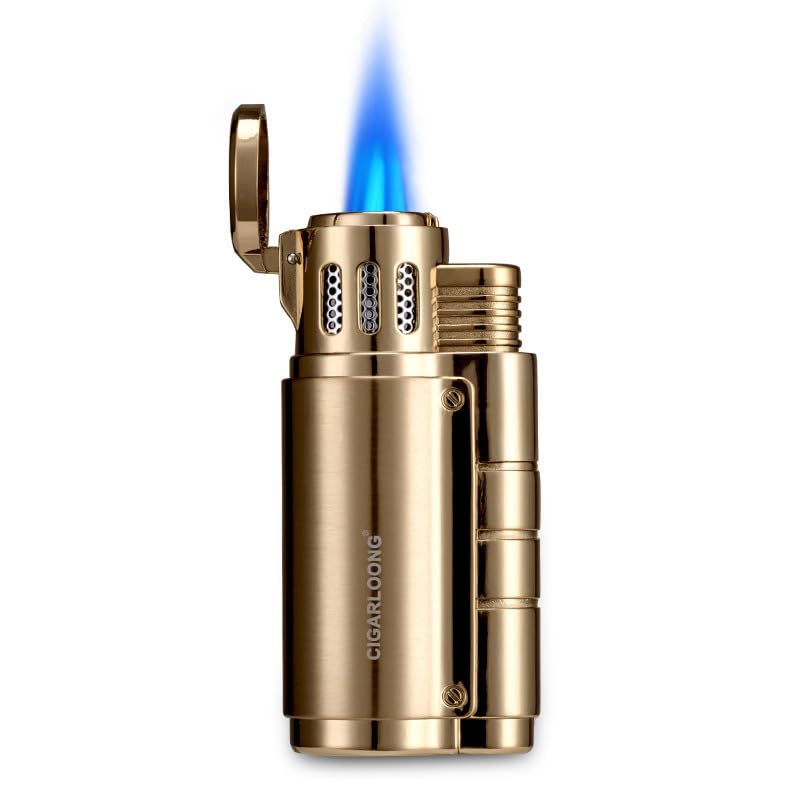 Encendedor de mecha con tapa para hombre resistente al viento miniatura 2