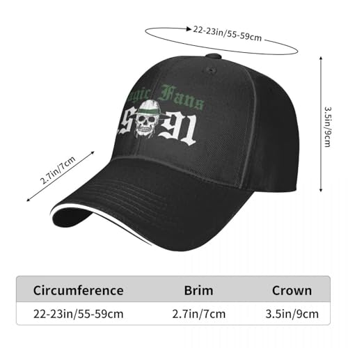 Gorra de béisbol clásica Accesorios de Moda Ultras Magic Fans Hombre Casual Transpirable Ajustable para Hombre y Ajuste para Ropa Deportiva de algodón - imagen 6