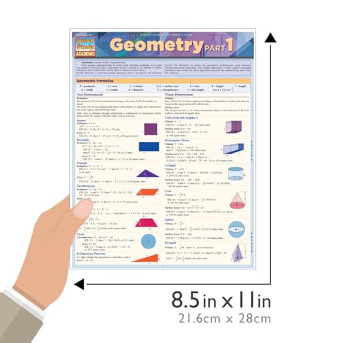 Geometry Part 1 QuickStudy Laminated Reference Guide (Quick Study Academic) - Image 5