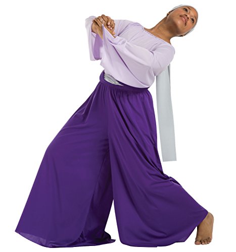 Wide Leg Palazzo Trousers by Body Wrappers2