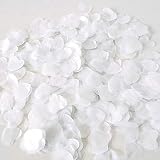 White Tissue Paper Heart Confetti 1 inch Biodegradable Confetti Paper for Wedding Party Filled Ballo