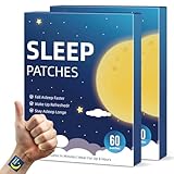 Sleep Patches for Adults Extra Strength, Natural Deep Sleep Patche with Melatonin & Valerian, Long-Lasting Night Comfort, Relax & Wake Up Refreshed, Easy to Use for Men and Women, 120 Count AA60
