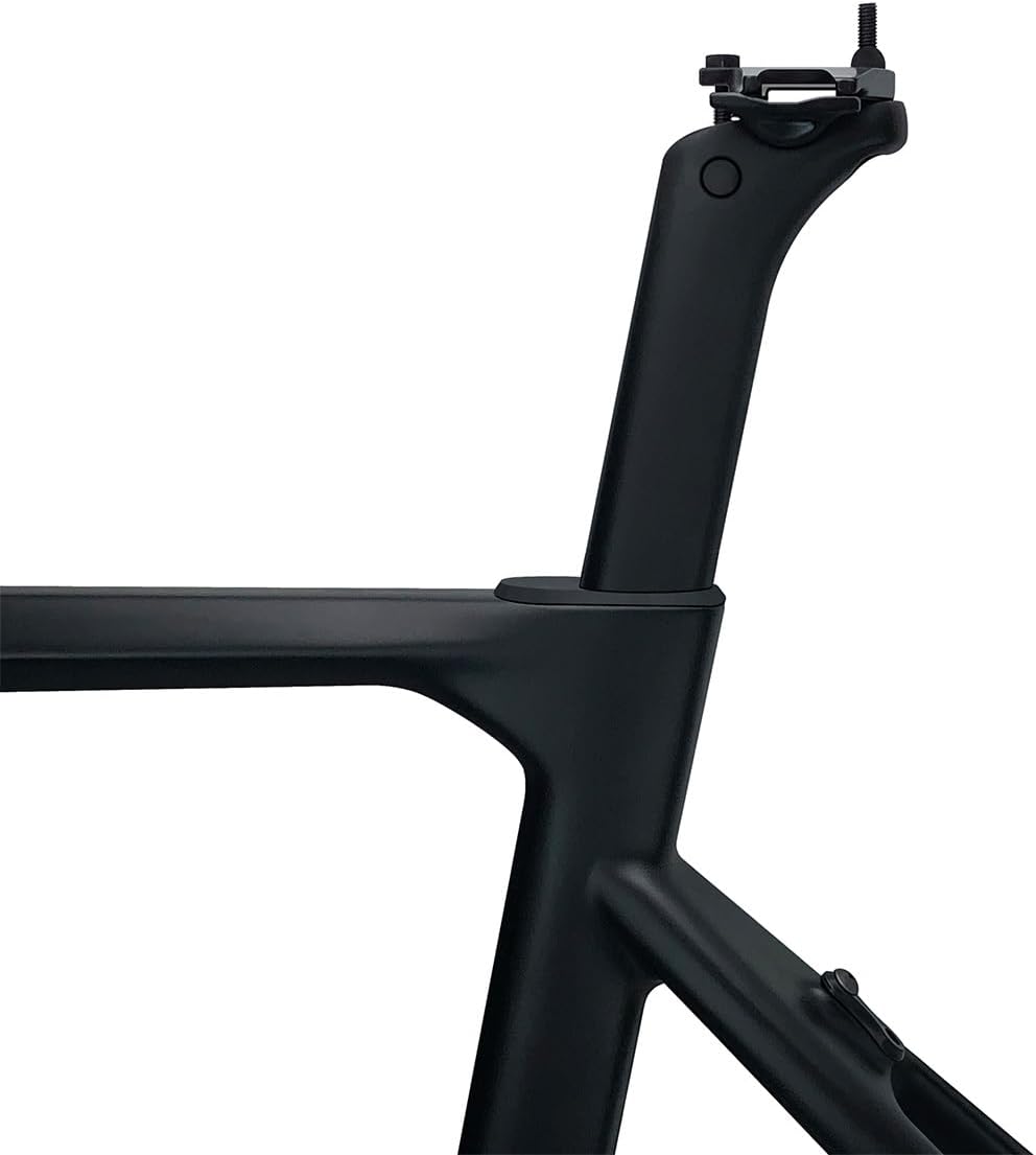 700C Road Bike Frameset 46/48/50/52/54cm Carbon Fiber Frames with Fork Rim Brake Bicycle Frame F100/R130mm QR Internal Routing BB86mm