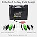 CBJJ 24V 12AH Electric Wheelchair Battery - Lithium Foldable Wheelchair 12000mAh High Capacity 22 Miles Long Travel Rang High Performance Powerful Use - Includes Charger and Anderson Plug