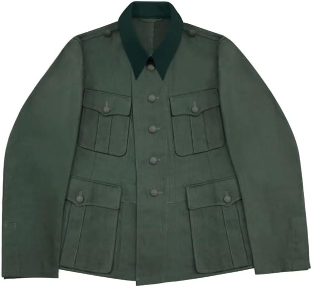 送料込+第二次世界大戦 ドイツ軍 武装したエリート M36 将校用 夏用 HBT 制服 野戦服 軍衣-3XS