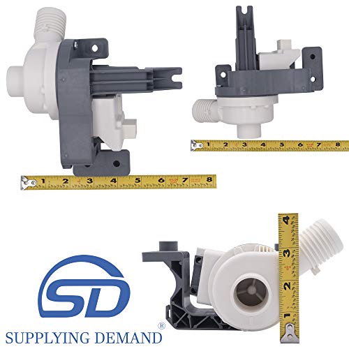 Supplying Demand W10876600 W10727777 Clothes Washer Drain Pump Replacement Model Specific Not Universal #TOP1