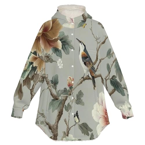 Manteau en peluche sherpa contre le froid et les courants d'air - 3
