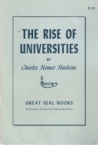 The Rise of Universities B000V8J43K Book Cover