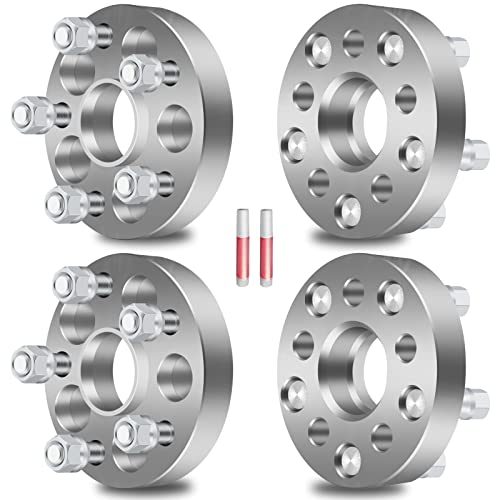 ECCPP 4PCS 5x100 to 5x114.3 Wheel Spacers Adapters Hubcentric 5x100 to 5x4.5 1inch 5 lug Fits for 1990-2014 for Subaru Legacy| 2000-2014 for Subaru Outback| 2016-2023 for Subaru Crosstrek
