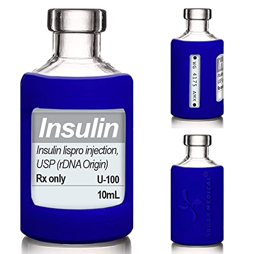 Sugar Medical Insulin Vial Protective Sleeve