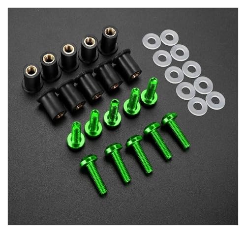 �ɓK������ Z1000 SX Z125 Z300 Z400 Z650 Z750 Z800 Z900 Z1000 ZX10R ZX12R 10 �t�����g�K���X�i�b�g�l�W�t�F�A�����O�{���g�L�b�g(��)
