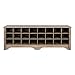 Prepac Cabinet Shoe Cubby Bench, 15.5